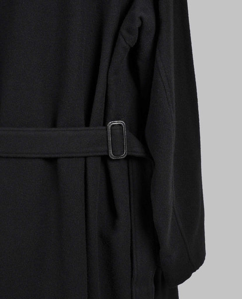 LONG HOODED COAT