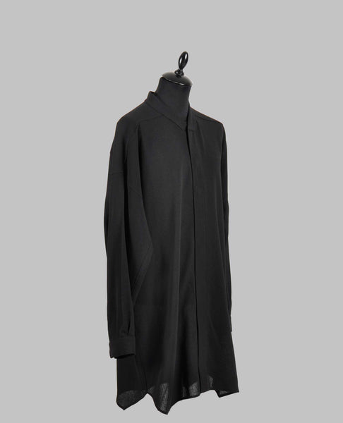 PORTERVILLE OVERSIZED SNAP COLLAR FAUN SHIRT