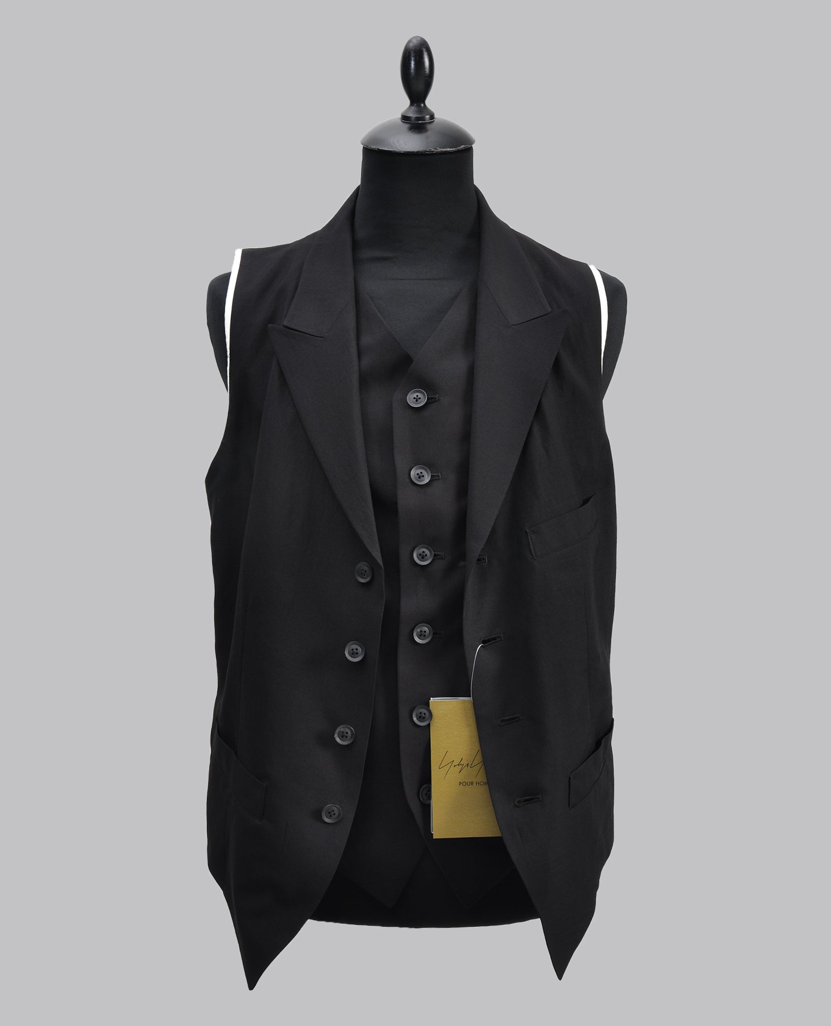 トップス W Double Front Double Vest W-FRONT DOUBLE VEST – Allotment Store