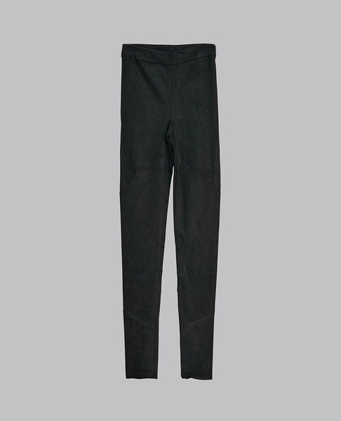 Stretch Leather Leggings