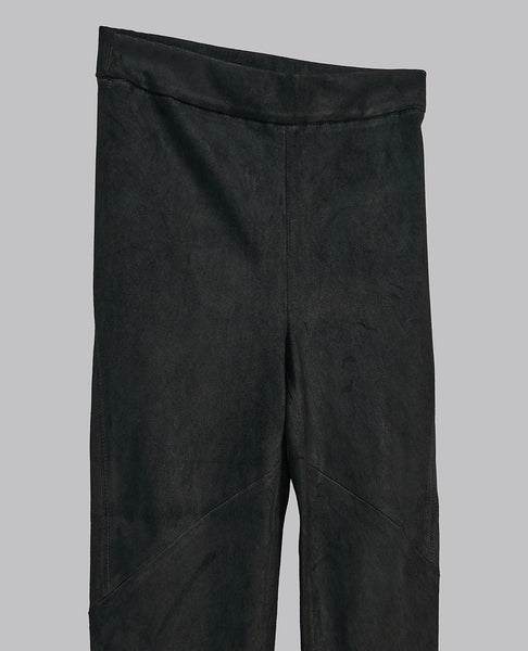 Stretch Leather Leggings