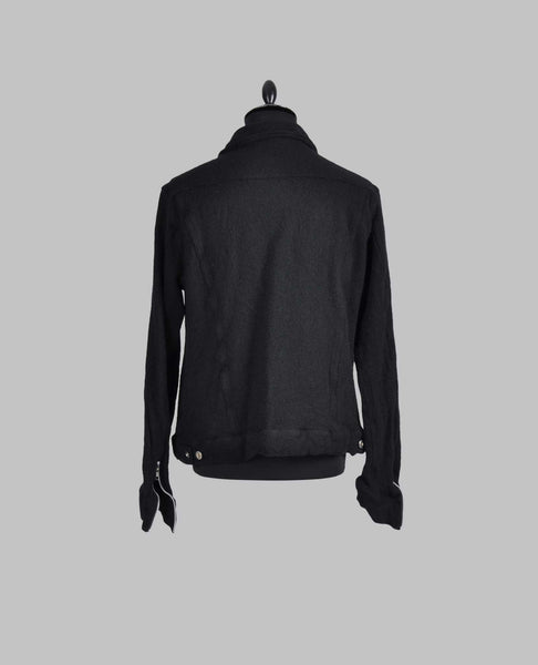 WOOL ZIP JACKET