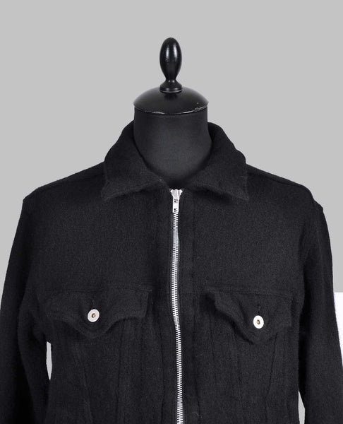 WOOL ZIP JACKET