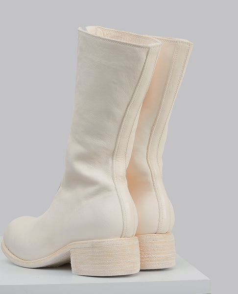 Front Zip Heeled Boots (PL9)