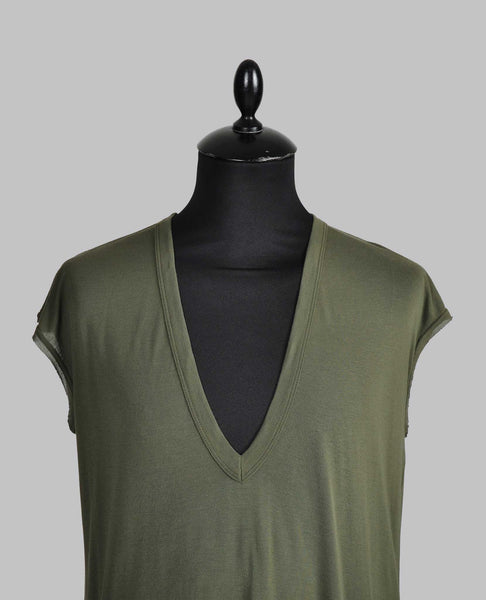 PORTERVILLE DEEP V NECK