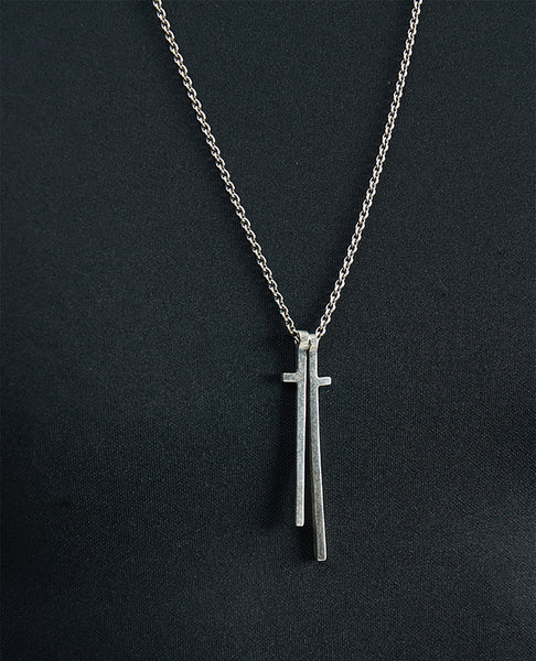 Silver Split Cross
