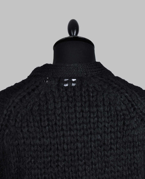 CROPPED KNITTED CARDIGAN