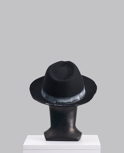 HAND-PAINTED FEDORA