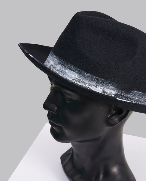 HAND-PAINTED FEDORA