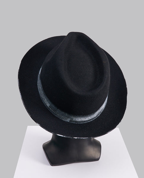 HAND-PAINTED FEDORA