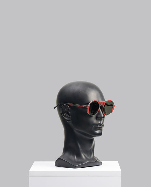 LIMITED EDITION PERSIAN RED ROUND SUNGLASSES (ML04)