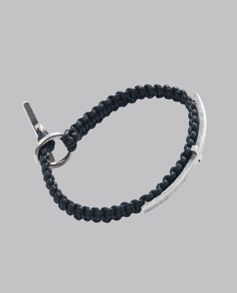 Cross Bar Macrame Bracelet