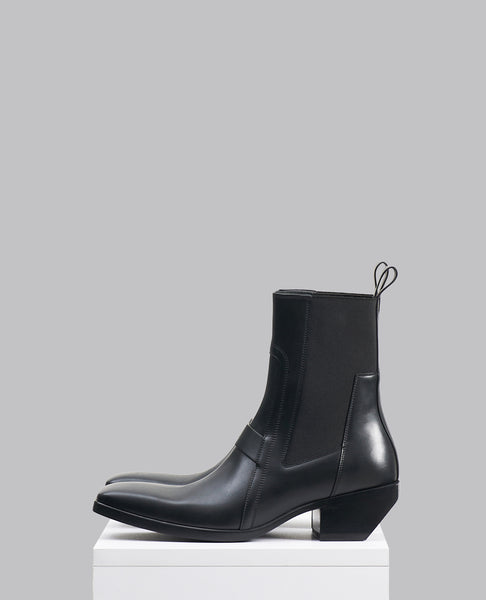 LIDO HEELED SLIVER BOOTS