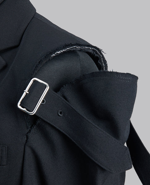 Shoulder Buckle Detail Jacket