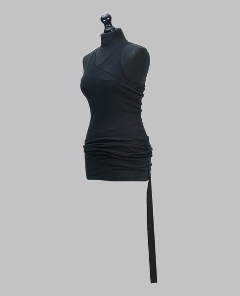 DRKSHDW DOUBLE ZIGGY BANANA TOP