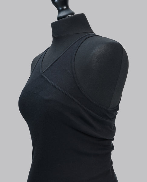 DRKSHDW DOUBLE ZIGGY BANANA TOP