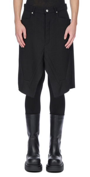 CONCORDIANS SLIVERED SKIRT