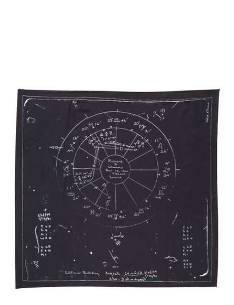 TEMPLE PRINTED COT ASTRO SCARF