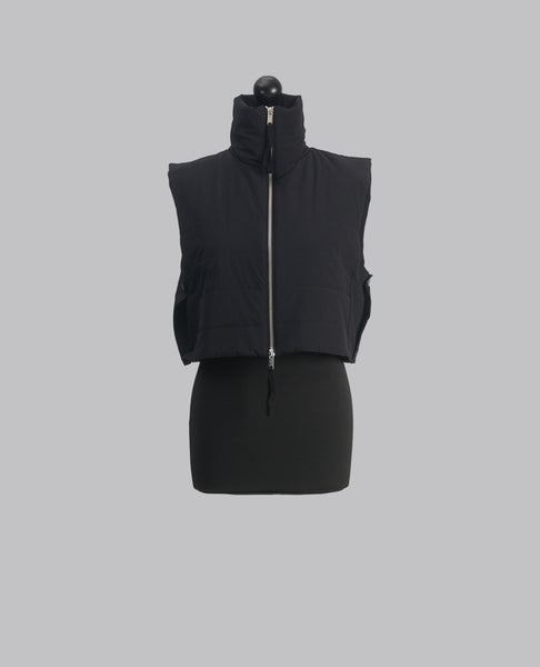 W SJ 461 Cropped Zipped Vest
