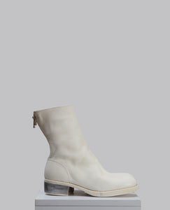 Metal Heel Back Zip Boot (788ZI)