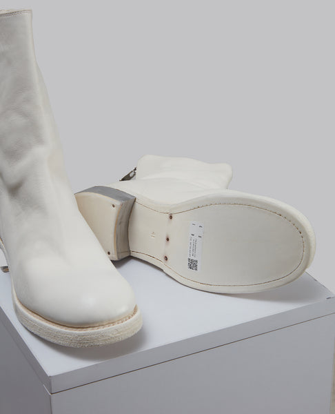 Metal Heel Back Zip Boot (788ZI)