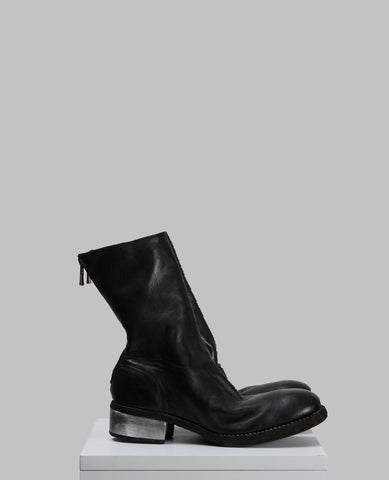 Metal Heel Back Zip Boot (788ZI)