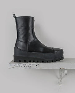 Chunky High-Top Combat Boots - Allotment Store