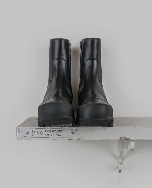 Chunky High-Top Combat Boots - Allotment Store