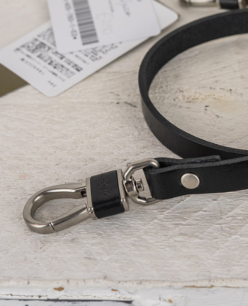 yohji yamamoto ss22 wallet code leather strap